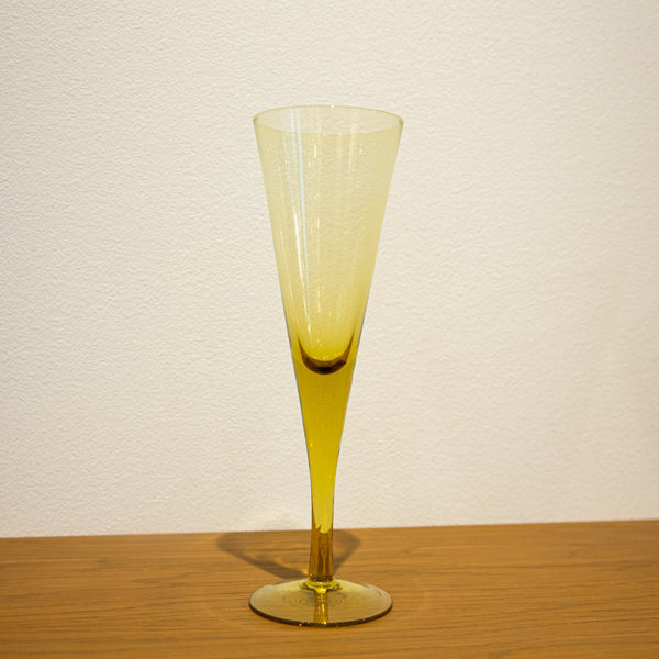レトロワイングラス（イエロー）