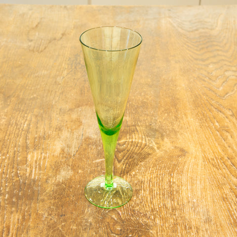 レトロワイングラス（グリーン）